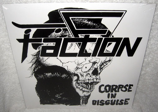 THE FACTION "Corpse In Disquise" LP (Beer City) Blue Vinyl